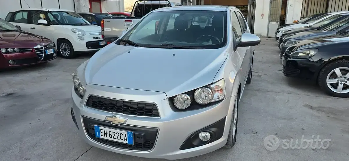 Usata Chevrolet Aveo LT 86 CV (63 kW) 2013 Grigio Berlina
