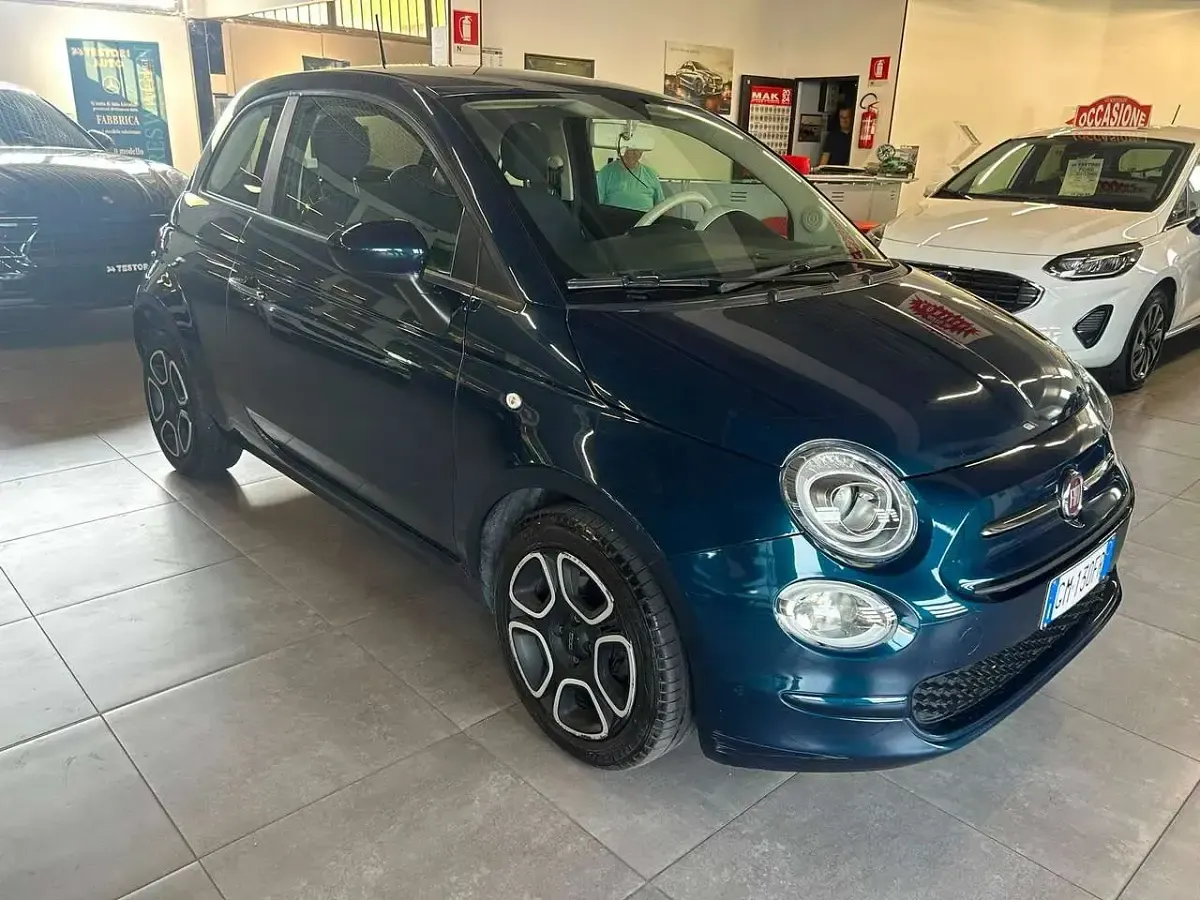 Usata Fiat 500 Club 69 CV (50 kW) 2023 Blu dipinto di blu Utilitaria