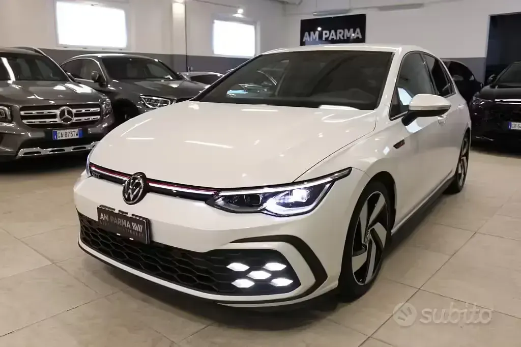 Usata VW Golf VIII GTI 245 CV (180 kW) 2020 Bianco Berlina
