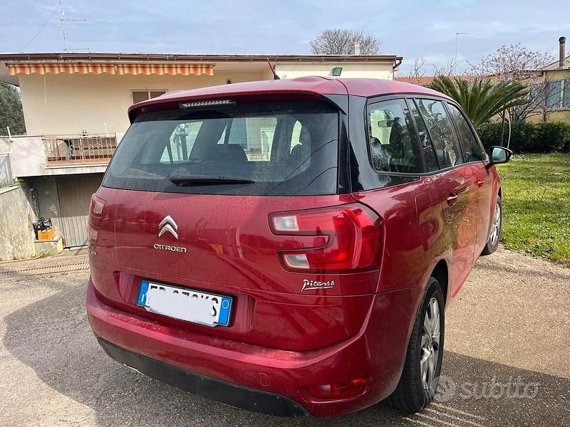 Usata Citroën Grand C4 Picasso Seduction 120 CV (88 kW) 2016 Rosso Monovolume