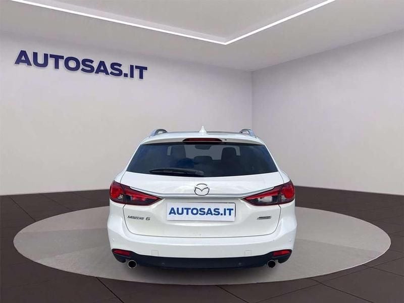 Usata Mazda 6 Evolve 150 CV (110 kW) 2013 Bianco Station wagon