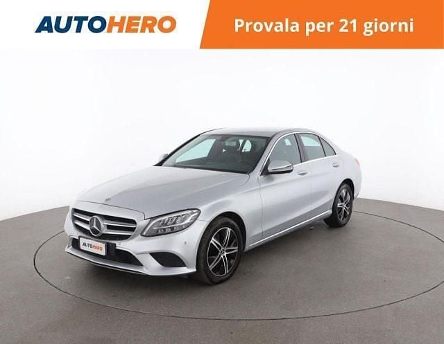 Usata Mercedes C180 122 CV (89 kW) 2019 Argento Berlina
