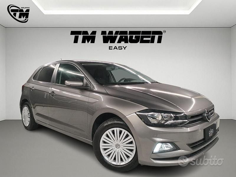 Usata VW Polo Trendline 90 CV (66 kW) 2019 Grigio Utilitaria