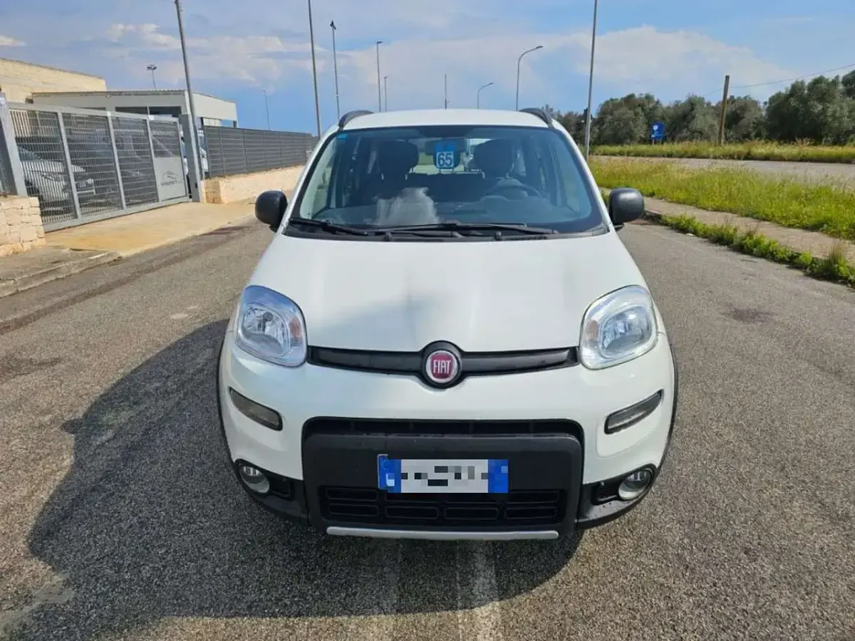 Usata Fiat Panda 4x4 S 95 CV (69 kW) 2017 Bianco Utilitaria