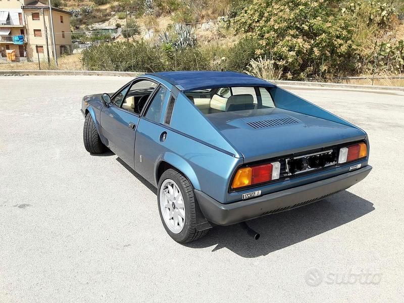 Usata Lancia Beta 1970 Blu Cabrio