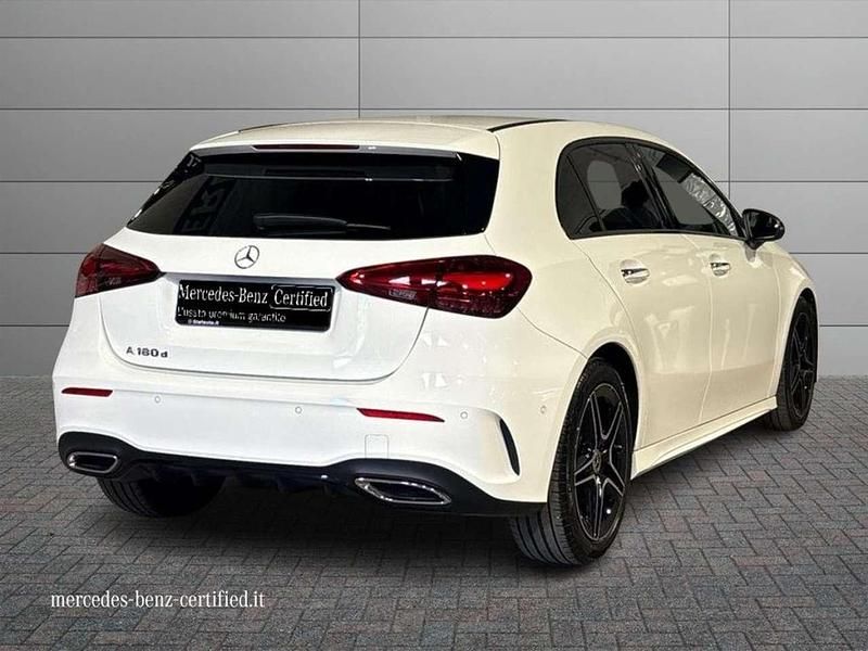 Usata Mercedes A180 Advanced Plus 116 CV (85 kW) 2025 Bianco polare Berlina