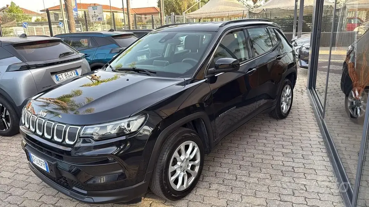 Usata Jeep Compass Longitude 120 CV (88 kW) 2021 Nero SUV