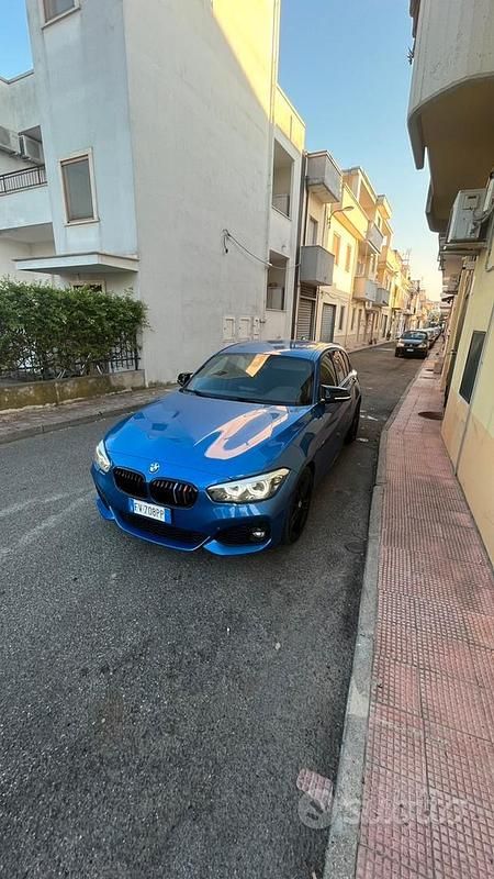 Usata BMW 114 M Sport 95 CV (69 kW) 2019 Blu Utilitaria