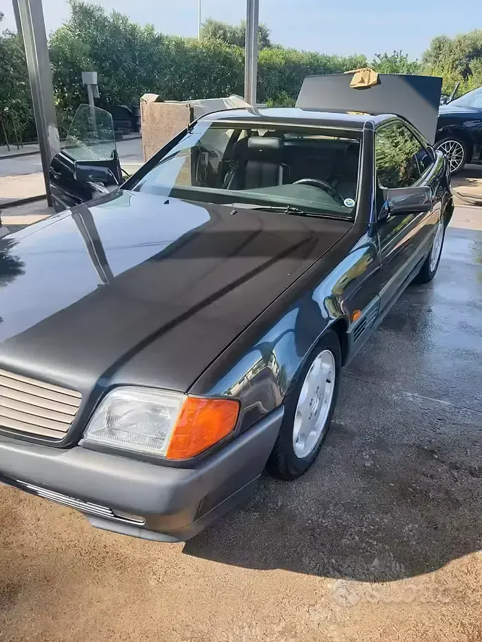 Usata Mercedes SL500 1992 Nero Cabrio