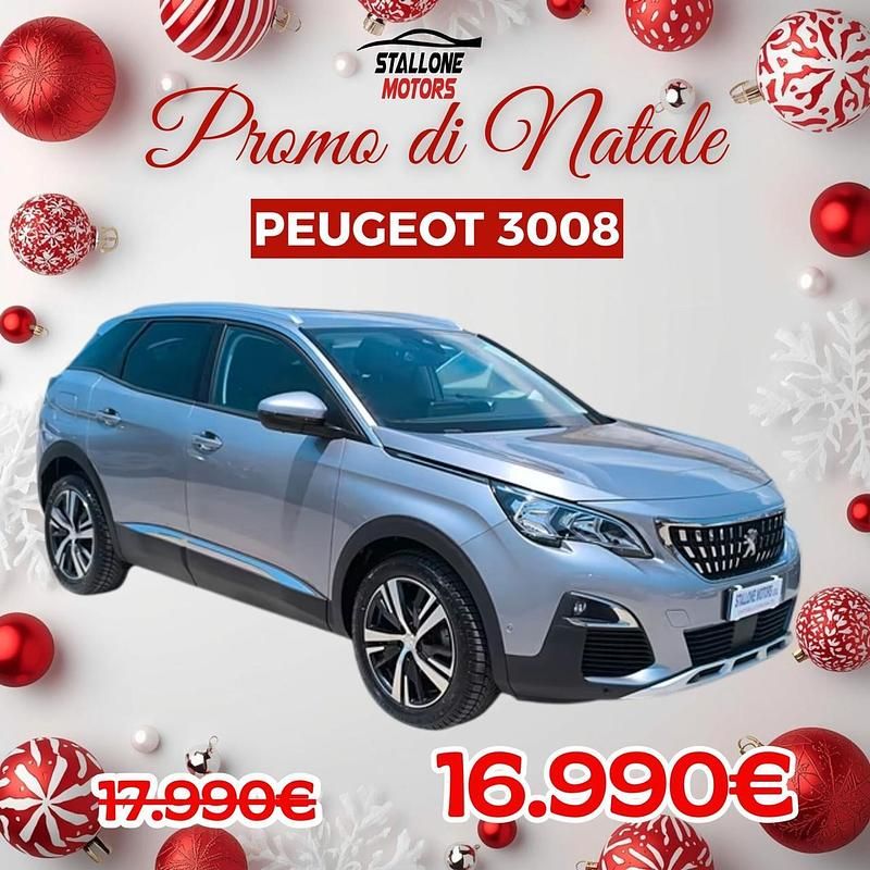 Usata Peugeot 3008 Allure 130 CV (95 kW) 2020 Argento Station wagon