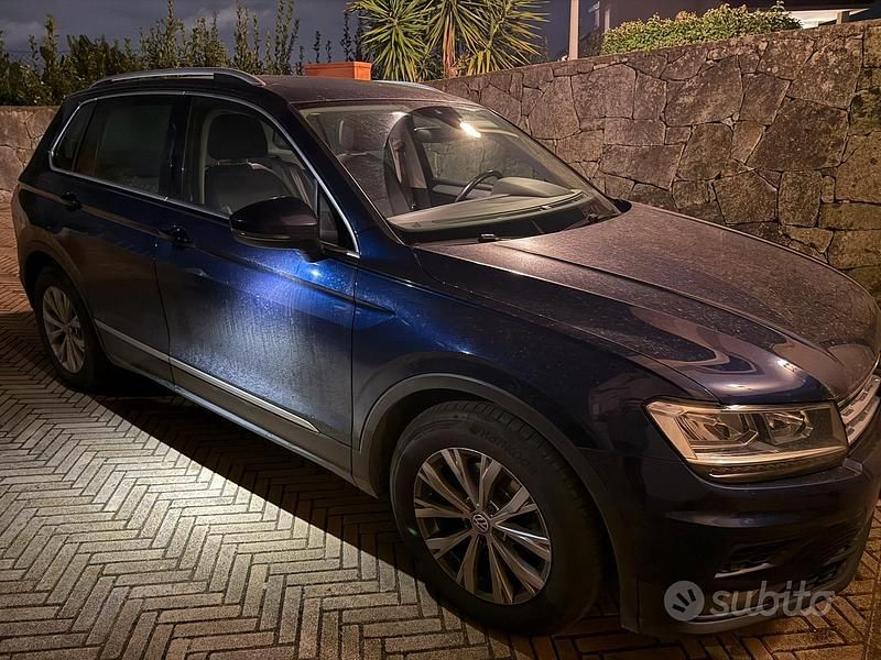 Usata VW Tiguan 150 CV (110 kW) 2019 Blu SUV
