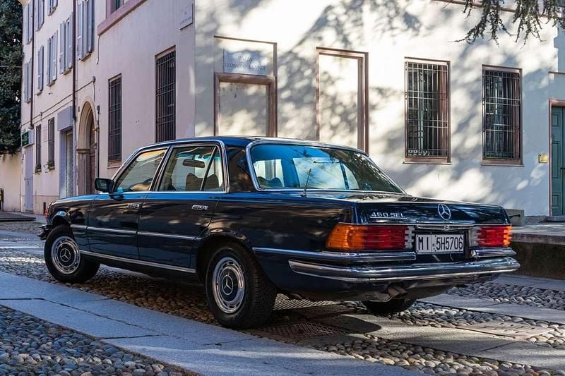 Usata Mercedes 450 237 CV (174 kW) 1973 Blu/azzurro Berlina