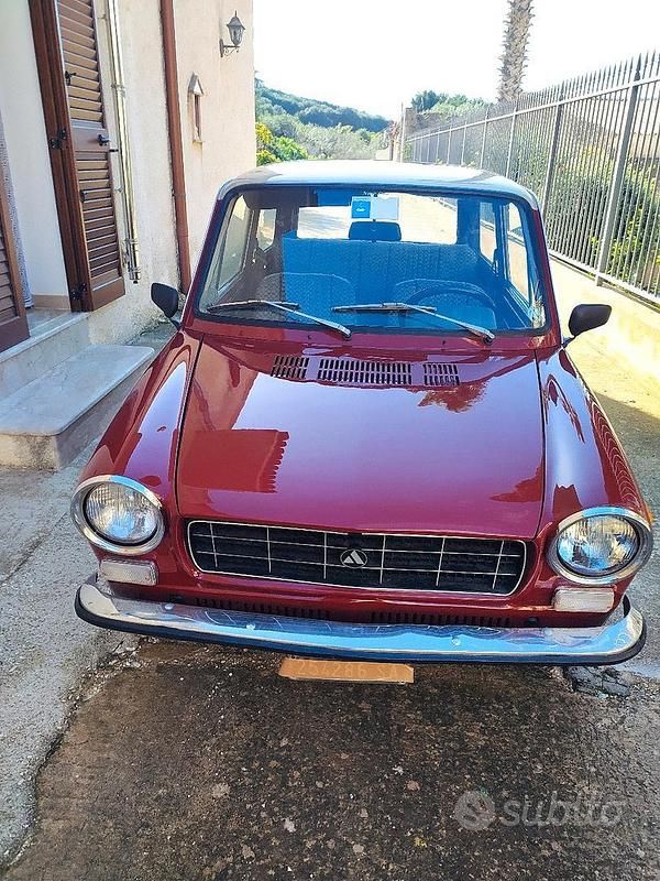 Usata Autobianchi A112 1970 Rosso Utilitaria