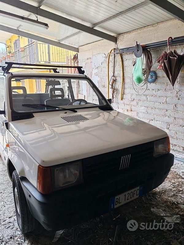 Usata Fiat Panda Young 39 CV (28 kW) 1998 Bianco Berlina