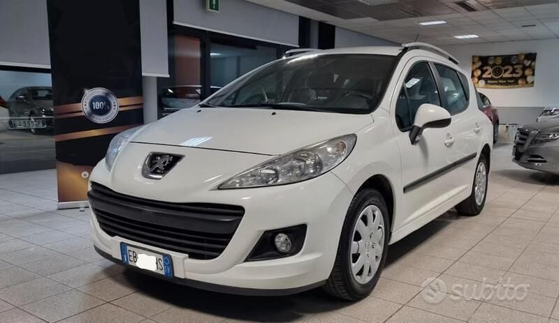 Usata Peugeot 207 75 CV (55 kW) 2010 Bianco Station wagon