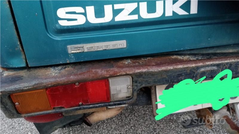 Usata Suzuki Samurai 69 CV (50 kW) 1986 Verde SUV