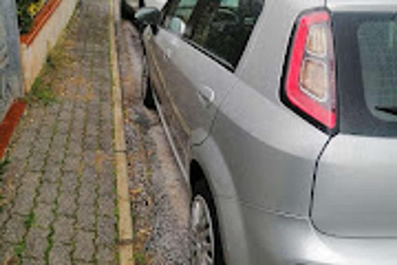 Usata Fiat Punto Evo Active 77 CV (56 kW) 2011 Argento Utilitaria