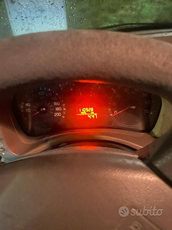 Usata Fiat Panda 2004 Rosso Utilitaria