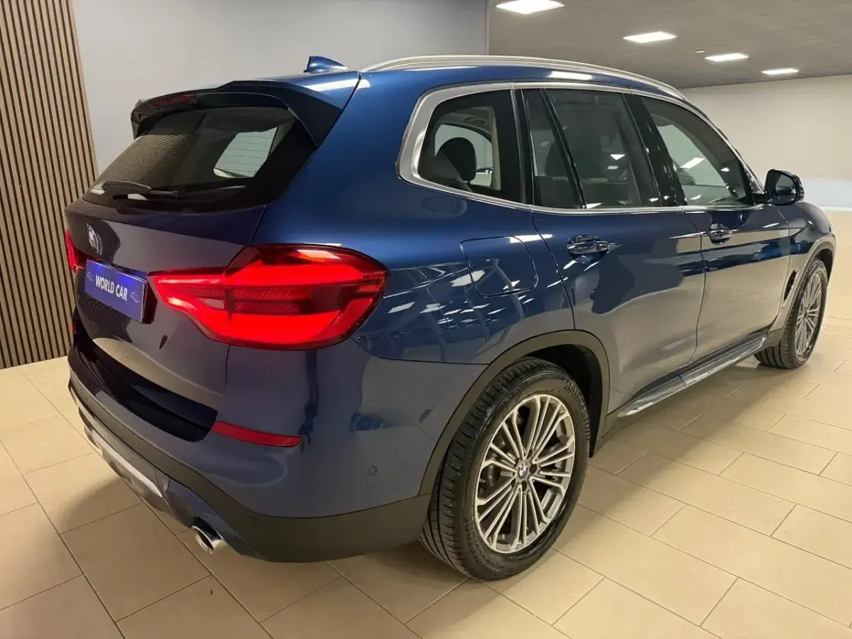 Usata BMW X3 Luxury Line 190 CV (139 kW) 2020 Blu SUV