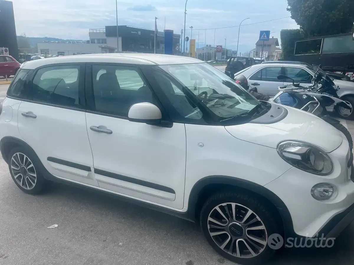 Usata Fiat 500L Cross 95 CV (69 kW) 2019 Bianco Monovolume