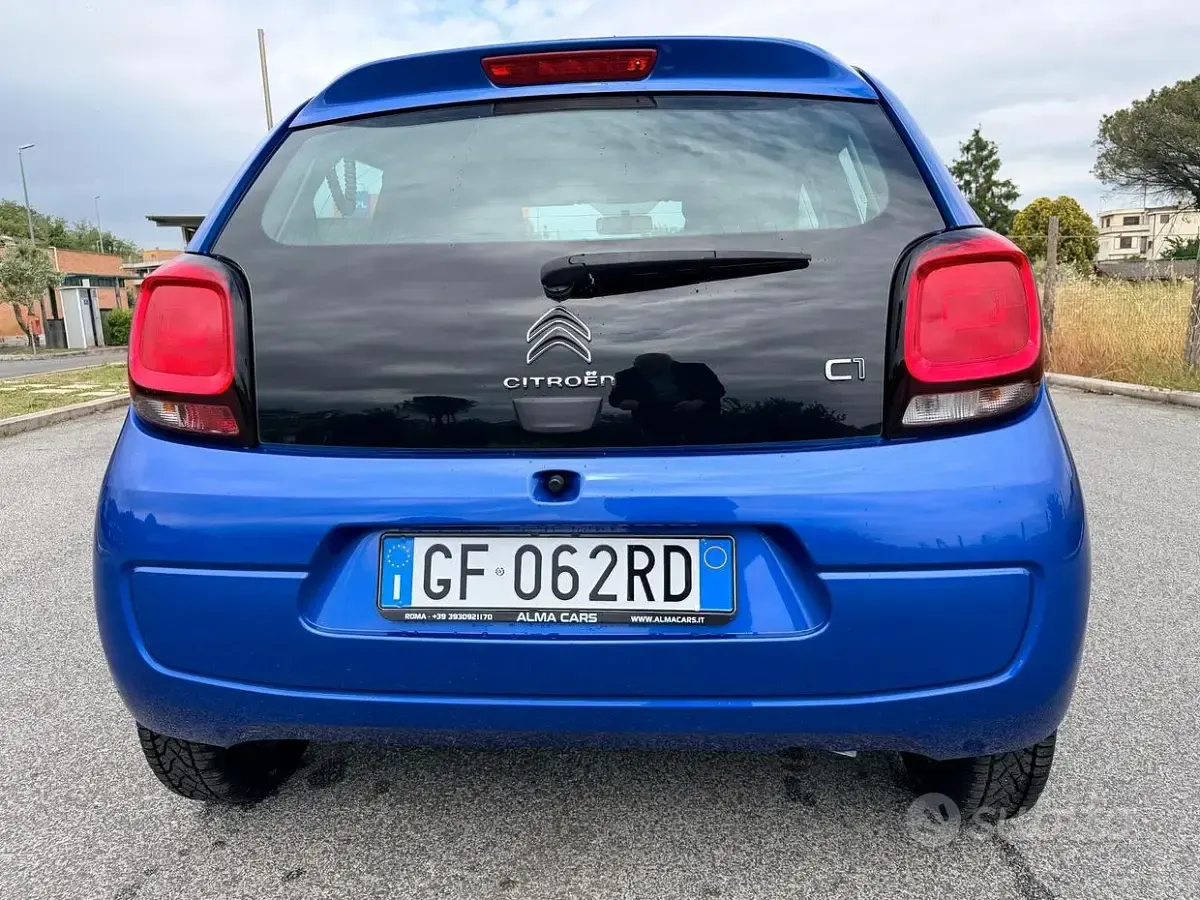 Usata Citroën C1 Feel 72 CV (52 kW) 2021 Blu Utilitaria