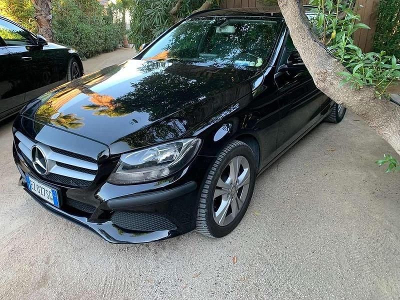 Usata Mercedes C220 Edition 1 170 CV (125 kW) 2015 Nero Station wagon