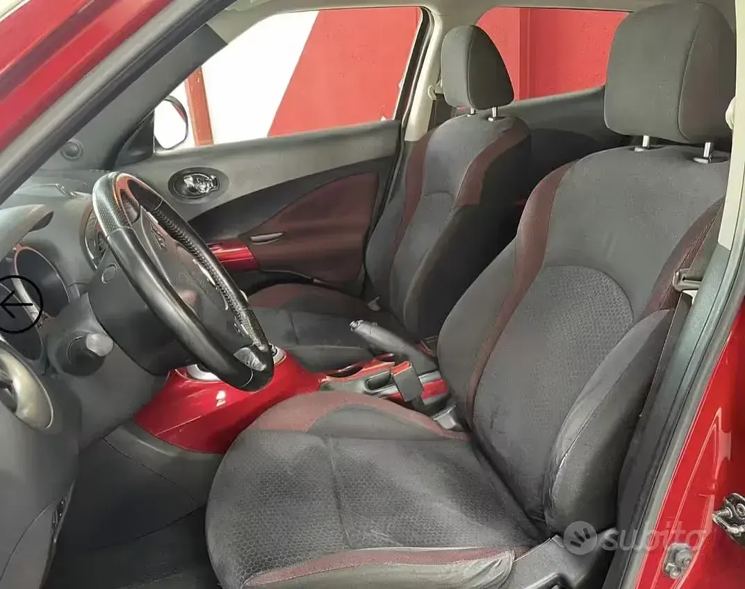 Usata Nissan Juke 110 CV (80 kW) 2011 Rosso SUV