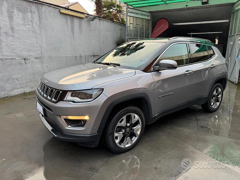 Usata Jeep Compass Limited 170 CV (125 kW) 2018 Grigio SUV