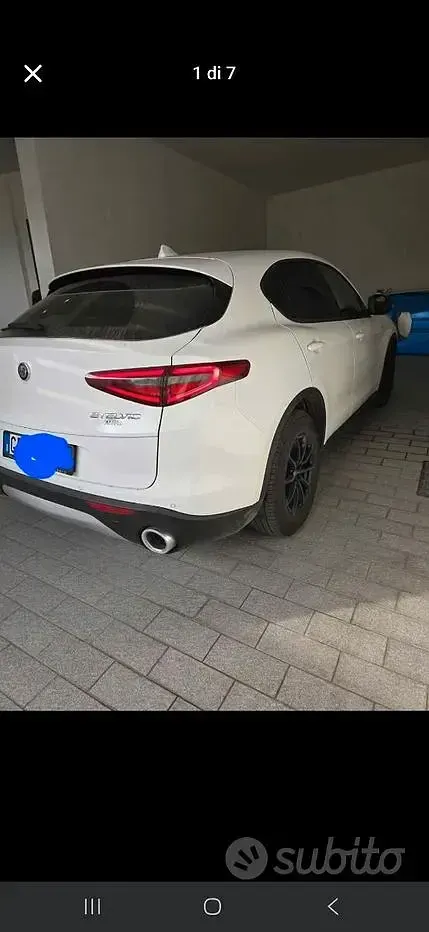 Usata Alfa Romeo Stelvio 160 CV (117 kW) 2021 Bianco SUV