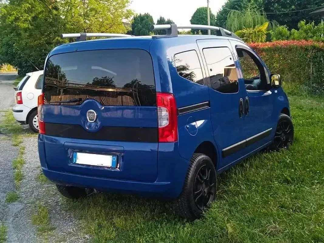 Usata Fiat Qubo Active 73 CV (53 kW) 2009 Blu/azzurro Monovolume