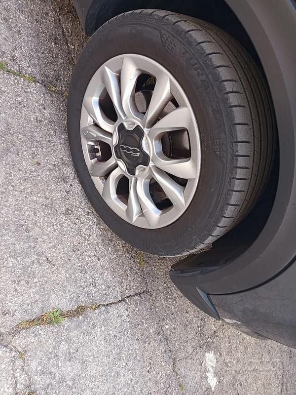 Usata Fiat 500 Lounge 95 CV (69 kW) 2018 Grigio