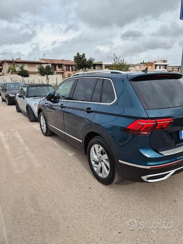 Usata VW Tiguan 150 CV (110 kW) 2023 Blu SUV