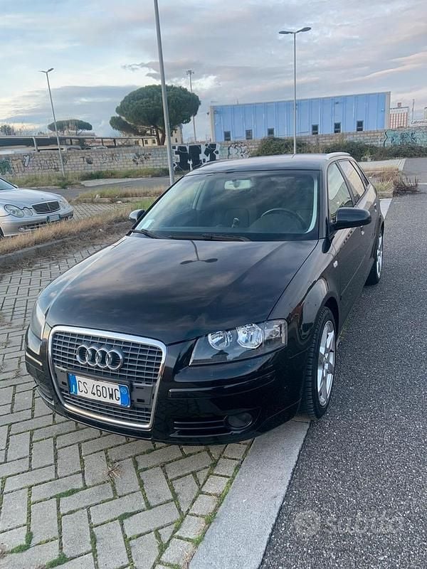 Usata Audi A3 105 CV (77 kW) 2005 Nero Utilitaria