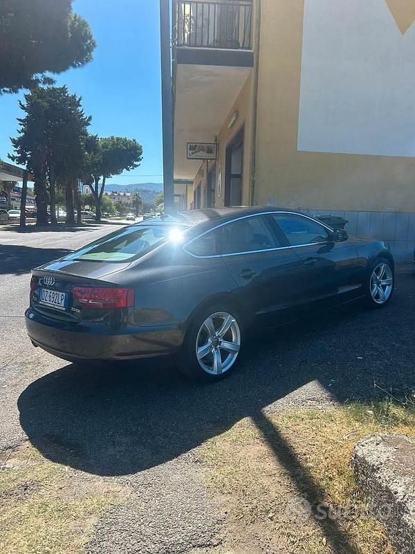 Usata Audi A5 Sportback Sport 170 CV (125 kW) 2010 Grigio Utilitaria