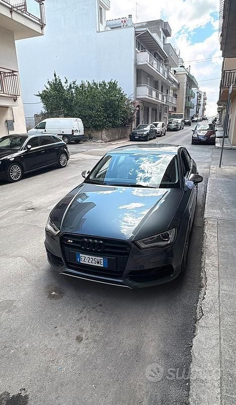Usata Audi S3 300 CV (220 kW) 2015 Grigio Berlina