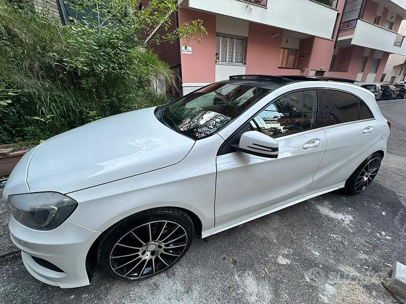 Usata Mercedes A200 Premium 136 CV (100 kW) 2013 Bianco Coupé
