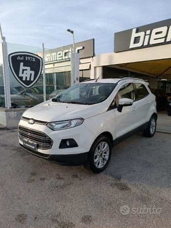 Usata Ford Ecosport Titanium 95 CV (69 kW) 2017 Bianco SUV
