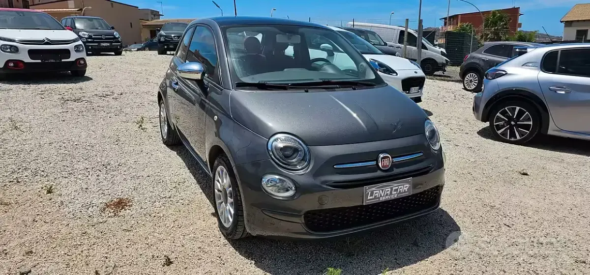 Usata Fiat 500 Lounge 69 CV (50 kW) 2016 Grigio Berlina