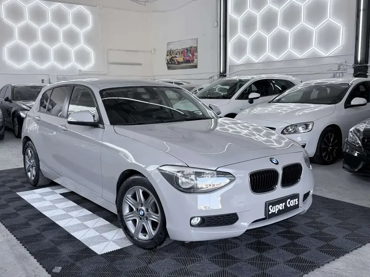 Usata BMW 116 Sport Line 116 CV (85 kW) 2013 Grigio Utilitaria