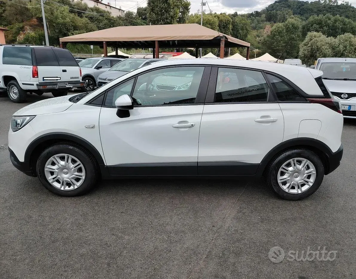 Usata Opel Crossland X Innovation 83 CV (61 kW) 2019 Bianco SUV