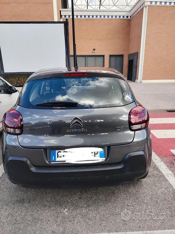 Usata Citroën C3 82 CV (60 kW) 2021 Grigio Utilitaria