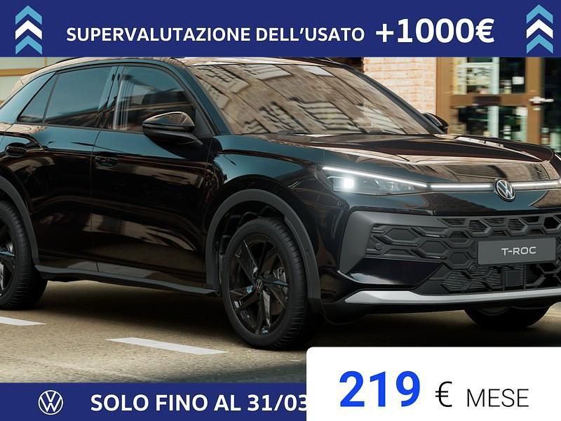Nuova VW T-Roc Style 116 CV (85 kW) 2026 Grenadill black metallizzato SUV