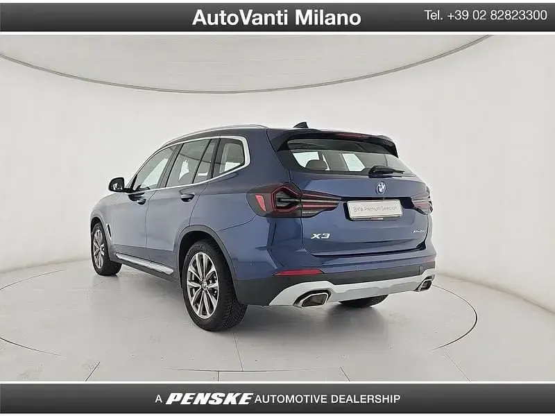 Usata BMW X3 Comfort Edition 190 CV (139 kW) 2022 Blu SUV
