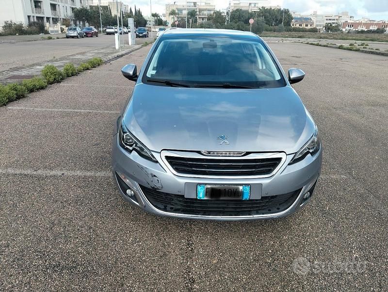 Usata Peugeot 308 115 CV (84 kW) 2015 Grigio Berlina