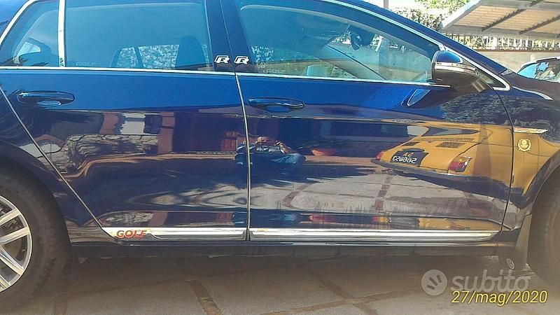 Usata VW Golf VII Executive 110 CV (80 kW) 2018 Blu Berlina