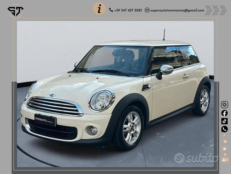 Beige Usata 2013 Mini ONE Utilitaria | 5290 € (Buon prezzo) - Immagine 1/4