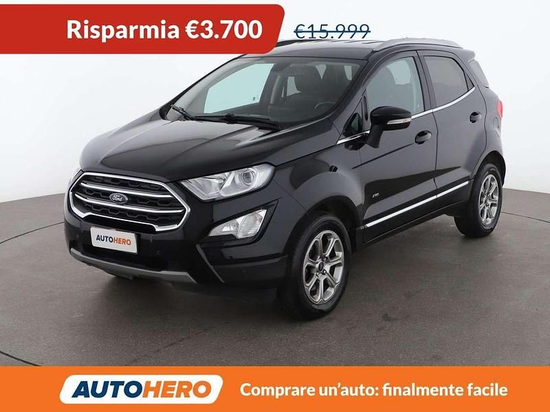 Usata Ford Ecosport Titanium 125 CV (91 kW) 2019 Nero SUV