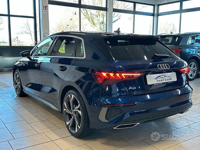 Usata Audi A3 S-Line 150 CV (110 kW) 2023 Blu Berlina