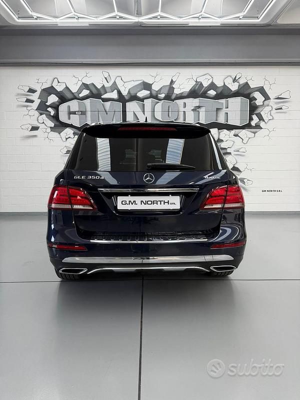 Usata Mercedes GLE250 Premium Plus 258 CV (189 kW) 2018 Blu SUV
