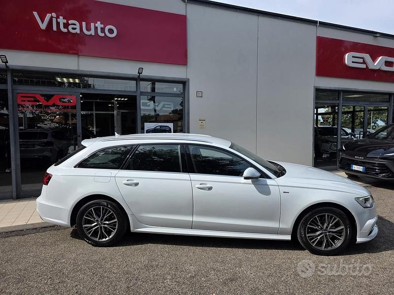 Usata Audi A6 190 CV (139 kW) 2016 Bianco Station wagon